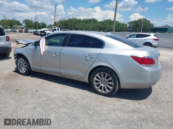2013 Buick LaCrosse Leather with VIN 1G4GC5E36DF267888, listed as a IAAI auction lot 42584739 with 200,539 mi miles and . Bid and sale history available at DreamBid. Image 3.