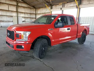 2018 Ford F-150 XL z VIN 1FTEX1CP8JKC25983, wystawiony jako Copart lot #57495805 z przebiegiem 83 464 mil mil oraz Szkoda całkowita • Salvage title. Historia ofert i sprzedaży dostępna na DreamBid. Obrazek 1.