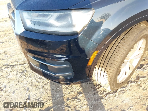 2017 Audi Q7 Premium with VIN WA1AAAF79HD026316, listed as a IAAI auction lot 41662415 with 84,436 mi miles and . Bid and sale history available at DreamBid. Image 6.