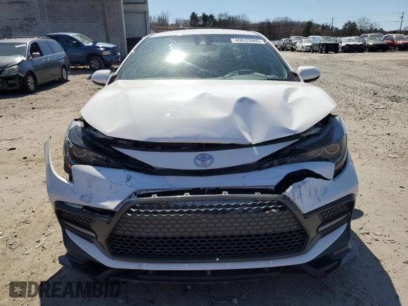 2020 Toyota Corolla SE with VIN 5YFS4RCE7LP054723, listed as a Copart auction lot 49635005 with 88,194 mi miles and Salvage Title. Bid and sale history available at carsss.com. Image 5.