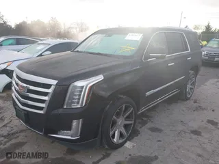 2016 Cadillac Escalade Premium Collection with VIN 1GYS4CKJ5GR374723, listed as a IAAI auction lot 41119613 with 123,499 mi miles. Bid and sale history available at carsss.com. Image 2.