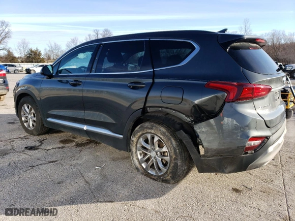 2020 Hyundai Santa Fe SEL with VIN 5NMS3CAD5LH203117, listed as a Copart auction lot 48040895 with 91,320 mi miles and Salvage Title. Bid and sale history available at carsss.com. Image 2.