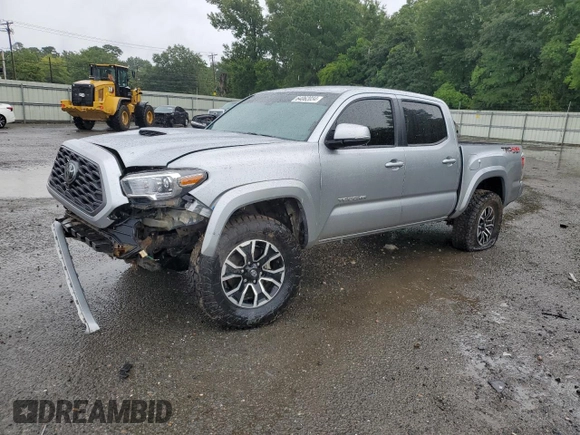 2023 Toyota Tacoma SR with VIN 3TMCZ5AN4PM566647, listed as a Copart auction lot 64062034 with 43,154 mi miles and Salvage title. Bid and sale history available at DreamBid. Image 1.