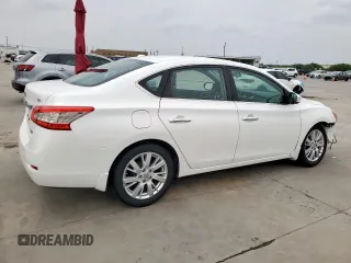 2013 Nissan Sentra SR with VIN 3N1AB7AP8DL682298, listed as a Copart auction lot 53528175 with 136,552 mi miles and Salvage Title. Bid and sale history available at DreamBid. Image 3.