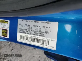 2012 Mazda 3 i Touring с VIN JM1BL1V72C1552982, выставлен на аукционе Copart как лот 56071965 с пробегом 186 229 миль миль и Чистый • Clean title. История ставок и продаж доступна на DreamBid. Изображение 12.