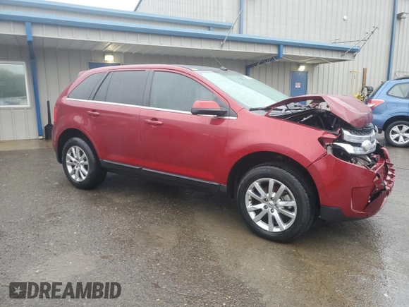 2013 Ford Edge Limited with VIN 2FMDK3KC7DBA35235, listed as a Copart auction lot 51468245 with 127,928 mi miles and Salvage Title. Bid and sale history available at carsss.com. Image 4.