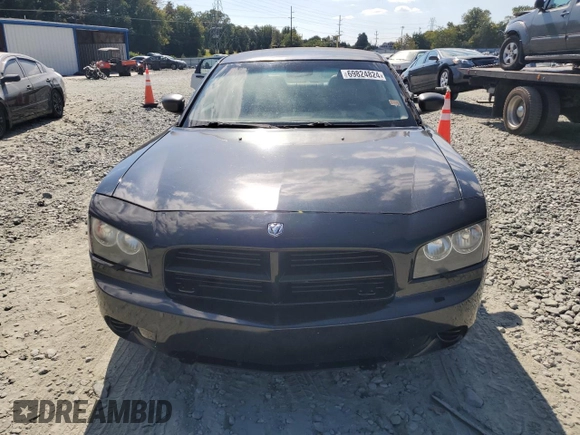 2010 Dodge Charger Police with VIN 2B3AA4CT2AH203453, listed as a Copart auction lot 69824824 with 195,153 mi miles and Salvage Title. Bid and sale history available at DreamBid. Image 5.