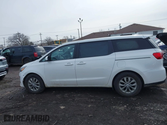 2021 Kia Sedona LX with VIN KNDMB5C13M6668648, listed as a IAAI auction lot 41785324 with 52,301 mi miles. Bid and sale history available at carsss.com. Image 14.