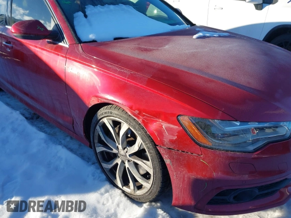 2013 Audi A6 3.0T Prestige with VIN WAUJGAFC5DN030463, listed as a IAAI auction lot 41304345 with 134,216 mi miles. Bid and sale history available at carsss.com. Image 6.