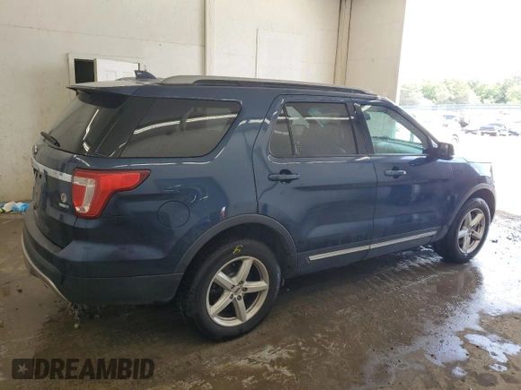 2017 Ford Explorer XLT z VIN 1FM5K8DH3HGB57678, wystawiony jako Copart lot #64508605 z przebiegiem 131 325 mil mil oraz Czysty tytuł • Clean title. Historia ofert i sprzedaży dostępna na DreamBid. Obrazek 3.