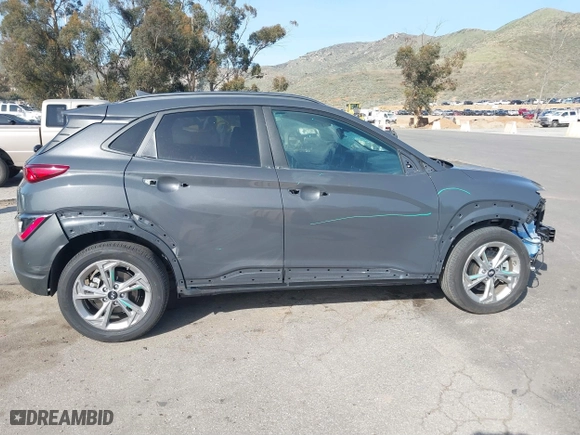 2023 Hyundai Kona SEL with VIN KM8K6CAB0PU060304, listed as a IAAI auction lot 41833836 with 24,007 mi miles. Bid and sale history available at carsss.com. Image 14.