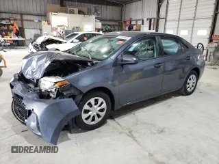 2014 Toyota Corolla L with VIN 5YFBURHE4EP143029, listed as a Copart auction lot 57038625 with 120,561 mi miles and Salvage title. Bid and sale history available at DreamBid. Image 1.