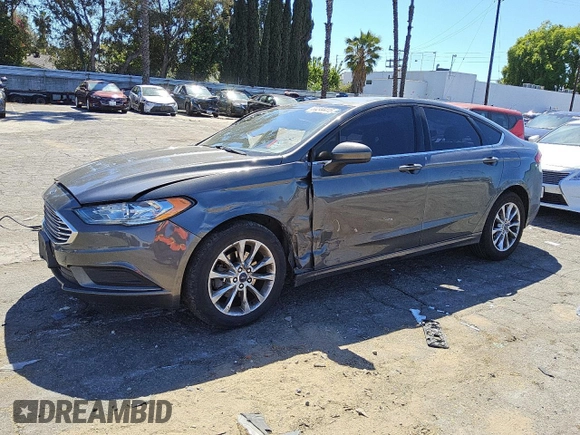 2017 Ford Fusion SE with VIN 3FA6P0HD8HR275212, listed as a Copart auction lot 62117145 with 115,030 mi miles and Clean title. Bid and sale history available at DreamBid. Image 1.