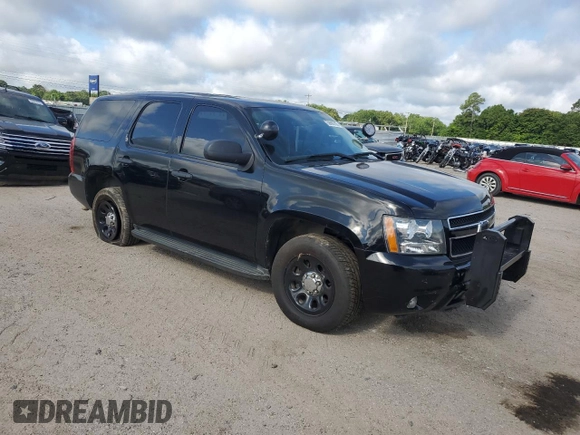 2012 Chevrolet Tahoe Commercial with VIN 1GNLC2E06CR177796, listed as a Copart auction lot 58665705 with 130,810 mi miles and Salvage title. Bid and sale history available at DreamBid. Image 4.