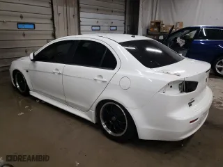 2013 Mitsubishi Lancer SE with VIN JA32V2FW3DU005434, listed as a Copart auction lot 84419494 with 174,296 mi miles and Salvage Title. Bid and sale history available at carsss.com. Image 2.