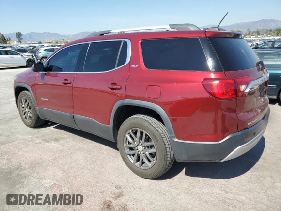 2017 GMC Acadia SLT with VIN 1GKKNMLAXHZ264117, listed as a Copart auction lot 50263825 with 63,406 mi miles and Salvage Title. Bid and sale history available at carsss.com. Image 2.