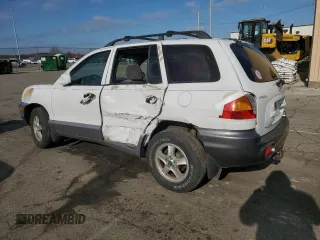 2002 Hyundai Santa Fe GLS with VIN KM8SC73D02U247565, listed as a Copart auction lot 82780014 with Not Provided miles and Salvage Title. Bid and sale history available at carsss.com. Image 2.