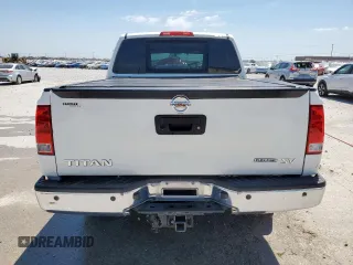 2015 Nissan Titan SV with VIN 1N6BA0ED8FN503737, listed as a Copart auction lot 53348365 with 127,681 mi miles and Salvage title. Bid and sale history available at DreamBid. Image 6.
