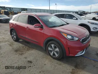 2017 Kia Niro Touring Launch Edition with VIN KNDCC3LC4H5060261, listed as a Copart auction lot 51481324 with 57,493 mi miles and Salvage Title. Bid and sale history available at carsss.com. Image 4.
