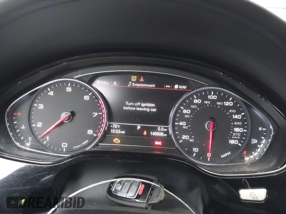 2015 Audi A8 3.0T with VIN WAU3GAFD2FN026195, listed as a IAAI auction lot 42203252 with 146,908 mi miles and . Bid and sale history available at DreamBid. Image 7.