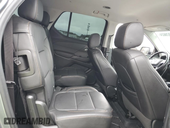 2021 Chevrolet Traverse LT Leather with VIN 1GNEVHKW2MJ140601, listed as a Copart auction lot 65376624 with 57,276 mi miles and Salvage Title. Bid and sale history available at carsss.com. Image 11.