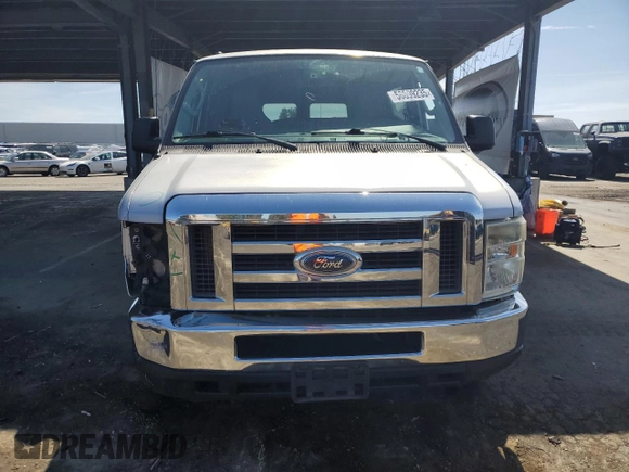 2010 Ford Econoline Passenger XL with VIN 1FMNE1BW3ADA25124, listed as a Copart auction lot 56899235 with 244,010 mi miles and Salvage title. Bid and sale history available at DreamBid. Image 5.