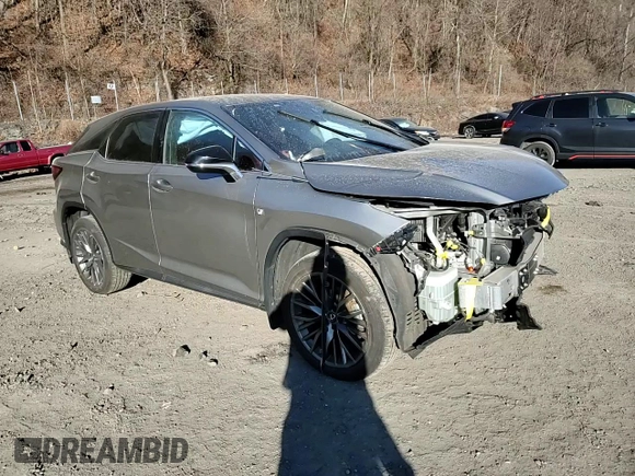 2020 Lexus RX with VIN 2T2SZMDA7LC213817, listed as a Copart auction lot 86687514 with 29,702 mi miles and Salvage Title. Bid and sale history available at carsss.com. Image 12.