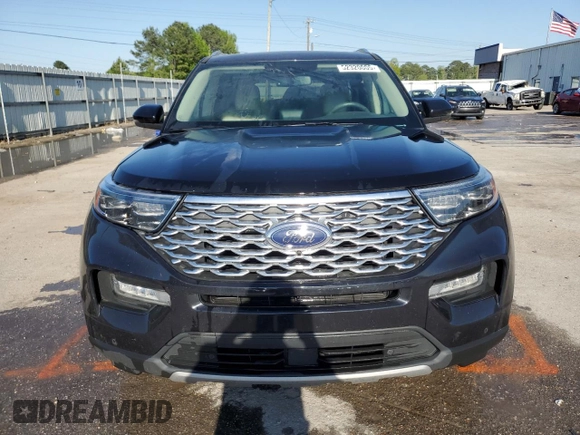 2021 Ford Explorer Platinum с VIN 1FM5K8HC7MGA55826, выставлен на аукционе Copart как лот 52320005 с пробегом 106 117 миль миль и Списание • Salvage title. История ставок и продаж доступна на DreamBid. Изображение 5.