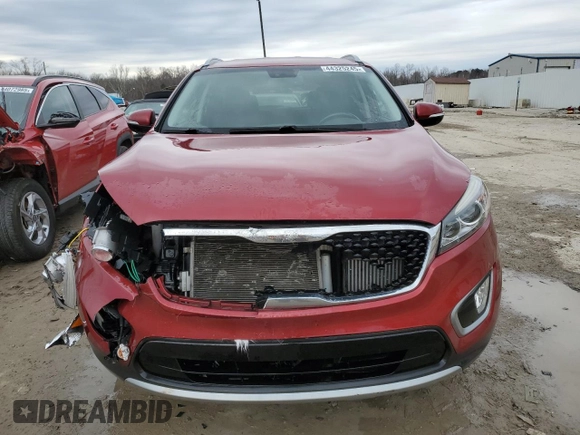 2016 Kia Sorento EX with VIN 5XYPHDA12GG025167, listed as a Copart auction lot 44325245 with 111,174 mi miles and Salvage Title. Bid and sale history available at DreamBid. Image 5.