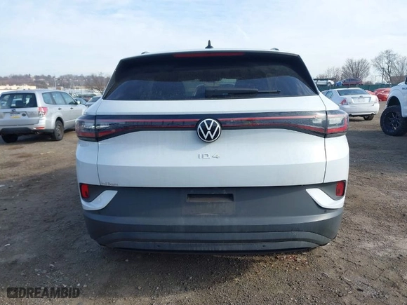 2021 Volkswagen ID.4 Pro S with VIN WVGTMPE21MP036373, listed as a IAAI auction lot 41654452 with NaN miles. Bid and sale history available at carsss.com. Image 15.