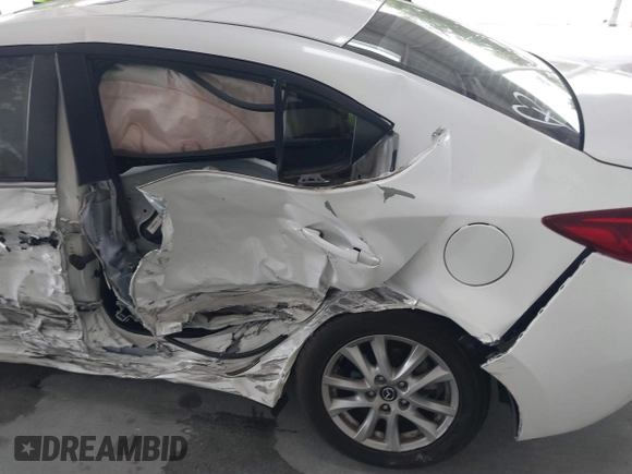 2016 Mazda 3 i Touring with VIN JM1BM1V73G1300953, listed as a IAAI auction lot 42064943 with 161,444 mi miles and . Bid and sale history available at carsss.com. Image 6.