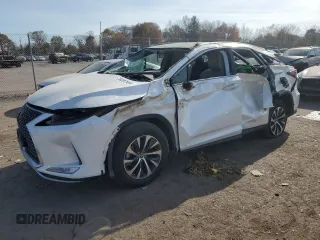 2022 Lexus RX 350 with VIN 2T2HZMDA1NC322741, listed as a Copart auction lot 78297904 with 19,971 mi miles and Salvage title. Bid and sale history available at DreamBid. Image 1.