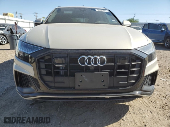 2023 Audi Q8 Premium Plus with VIN WA1EVBF14PD034863, listed as a Copart auction lot 52172605 with Not provided miles and Salvage title. Bid and sale history available at DreamBid. Image 5.