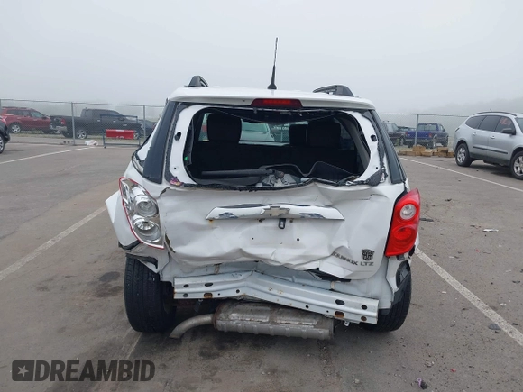 2010 Chevrolet Equinox LTZ with VIN 2CNALFEW8A6381418, listed as a IAAI auction lot 40221943 with 138,276 mi miles. Bid and sale history available at carsss.com. Image 6.