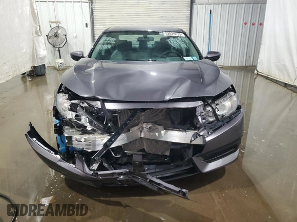 2017 Honda Civic Sedan LX with VIN 19XFC2F50HE204199, listed as a Copart auction lot 52629635 with 42,897 mi miles and Salvage Title. Bid and sale history available at carsss.com. Image 5.