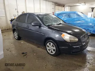 2009 Hyundai Accent Auto GLS with VIN KMHCN46C19U340590, listed as a Copart auction lot 50507405 with 170,526 mi miles and Salvage Title. Bid and sale history available at carsss.com. Image 4.