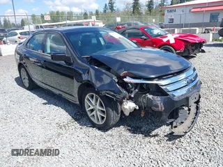2012 Ford Fusion SEL with VIN 3FAHP0CG7CR417035, listed as a IAAI auction lot 42071747 with 130,412 mi miles. Bid and sale history available at carsss.com. Image 1.