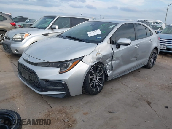2020 Toyota Corolla SE with VIN JTDS4RCE4LJ023577, listed as a IAAI auction lot 41603538 with 114,463 mi miles. Bid and sale history available at carsss.com. Image 18.
