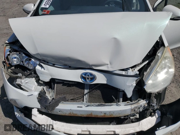 2013 Toyota Prius One with VIN JTDKDTB39D1043063, listed as a Copart auction lot 54289695 with 128,215 mi miles and Clean Title. Bid and sale history available at carsss.com. Image 11.