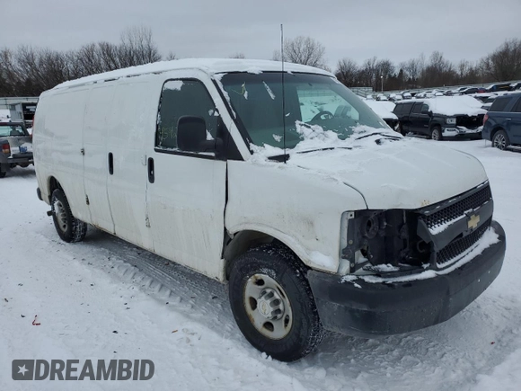 2012 Chevrolet Express Cargo Van with VIN 1GCWGGCA4C1200719, listed as a Copart auction lot 45421725 with 188,291 mi miles and Clean Title. Bid and sale history available at carsss.com. Image 4.