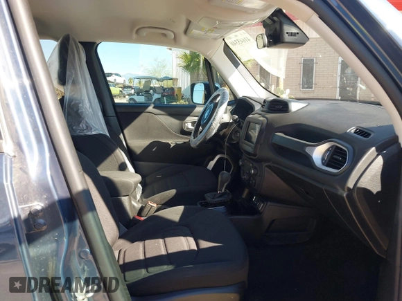 2020 Jeep Renegade Latitude with VIN ZACNJABB4LPL84593, listed as a IAAI auction lot 41645340 with 60,184 mi miles and . Bid and sale history available at DreamBid. Image 5.