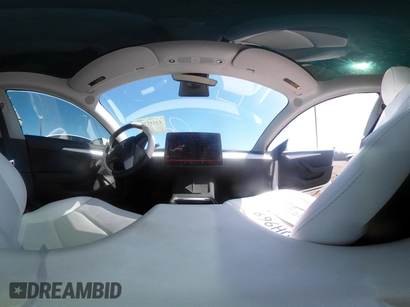2023 Tesla Model 3 z VIN 5YJ3E1EA5PF517893, wystawiony jako IAAI lot #42515181 z przebiegiem 38 538 mil mil oraz . Historia ofert i sprzedaży dostępna na DreamBid. Obrazek 19.