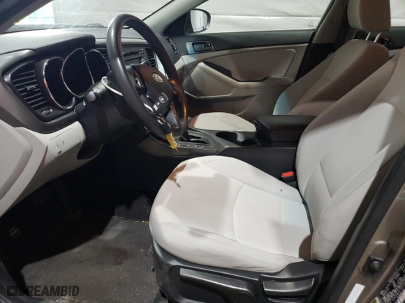 2012 Kia Optima LX with VIN 5XXGM4A72CG067613, listed as a Copart auction lot 49129575 with 105,597 mi miles and Salvage Title. Bid and sale history available at carsss.com. Image 7.