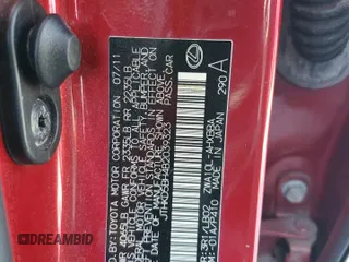 2011 Lexus CT 200h with VIN JTHKD5BH4B2039323, listed as a Copart auction lot 56288685 with Not provided miles and Clean title. Bid and sale history available at DreamBid. Image 13.