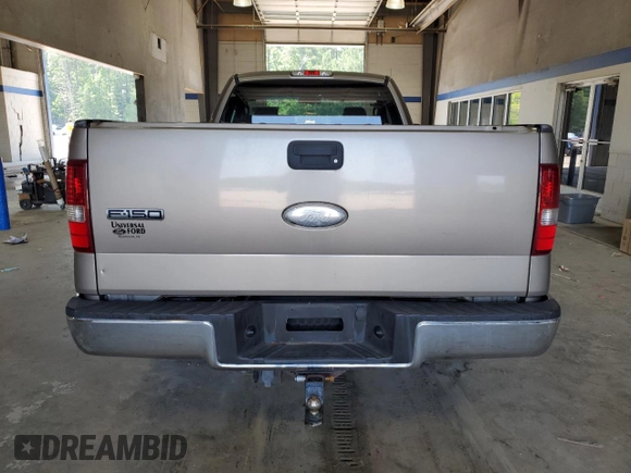 2006 Ford F-150 XL с VIN 1FTRF12W76NA72046, выставлен на аукционе Copart как лот 63699515 с пробегом 94 370 миль миль и Списание • Salvage title. История ставок и продаж доступна на DreamBid. Изображение 6.