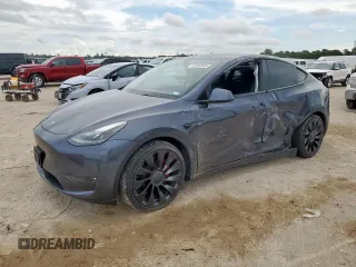 2022 Tesla Model Y Performance с VIN 7SAYGDEF1NF535286, выставлен на аукционе Copart как лот 62082545 с пробегом 16 387 миль миль и Списание • Salvage title. История ставок и продаж доступна на DreamBid. Изображение 1.