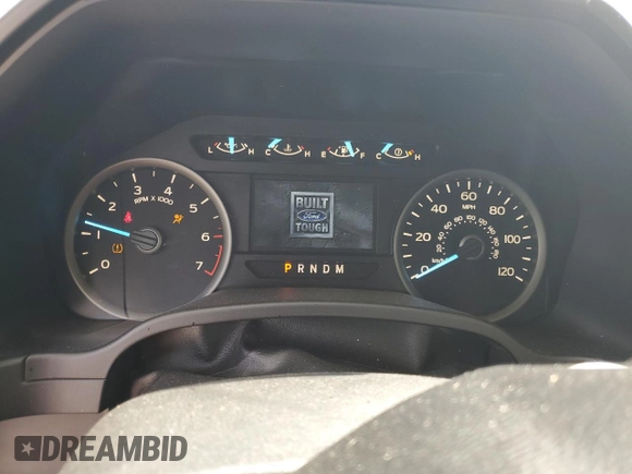 2019 Ford F-150 XL with VIN 1FTEW1C56KKE02968, listed as a Copart auction lot 62542595 with 93,422 mi miles and Salvage title. Bid and sale history available at DreamBid. Image 9.