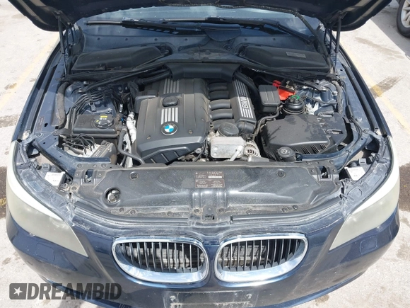 2010 BMW 5 Series 528i with VIN WBANU5C53AC129295, listed as a IAAI auction lot 42004350 with 183,252 mi miles and . Bid and sale history available at carsss.com. Image 10.