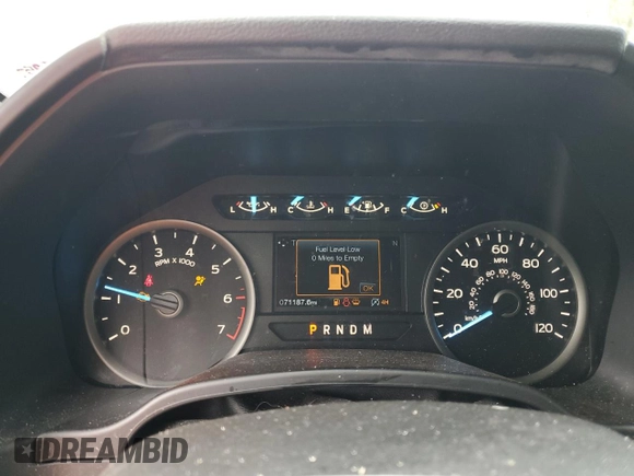 2018 Ford F-150 XL z VIN 1FTFX1EG9JFE34899, wystawiony jako Copart lot #60716205 z przebiegiem 71 187 mil mil oraz Szkoda całkowita • Salvage title. Historia ofert i sprzedaży dostępna na DreamBid. Obrazek 9.