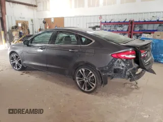 2019 Ford Fusion Titanium with VIN 3FA6P0D96KR221769, listed as a Copart auction lot 49126755 with 111,732 mi miles and Clean Title. Bid and sale history available at carsss.com. Image 2.